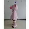 Хэллоуин розовый свинья талисман костюм мультфильм тема персонаж карнавал фестиваль Необычное платье Рождественские взрослые размеры рождения вечеринка на открытом воздухе