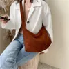 Solid Color Crossbody väskor axel messenger väska kvinnliga handväskor och plånböcker 2020 designer vinter för kvinnor casual tote mode