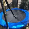 Förvaringspåsar Rund Trampolin Ersättning Säkerhetskvalda Spring Cover Fit 6FT Frame Edge Tillbehör