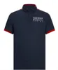 F1 Racing Team Polo Co-brandé Manches Courtes Polyester Séchage Rapide Revers T-shirt Personnalisable Mm1s