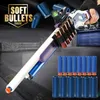 M1877 Airsoft Pistol Soft Bullet Shell Ejection Launcher Simulation Toy Gun Rifle Sniper Machine Blaster Armas för vuxna pojke CS GO