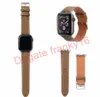 Designer V Pattern Watch Bands for Apple 1 2 3 4 5 Leather Iwatch Armband Rand Band 38mm/40mm/42mm/44mm