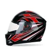 Motorcycle Helmets MSFHJK313 Full Face Helmet With Neck Warmer Single Visors Anti-Fog ABS Material Light Weighted