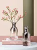 Bröllop vase dekoration hem tillbehör moderna terrarium glas vas blomma behållare vaser för blommor vardagsrum dekoration 210623