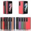 Luxury Litchi Hybrid Folding Design Dexterity and Touchness Cases Shockproof Anti-Scratch Full Body Protective For Samsung Galaxy Z Fold 3 5G Fold3