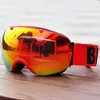 Профессиональные двойные слои UV400 Защитные очки против бокалов с большими лыжными масками лыжными лыжными мужчинами Женщины Сноуборд Очеительство