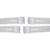 V-Shaped 4Ft 72W 50W 36W Cooler Door Led tubes light bulbs T8 Integrated Shop Lights SMD2835 Double Row Tube AC85-277V 25 Pack USALIGHT