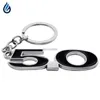Porte-clés métal 5.0 emblème rouge noir voiture porte-clés porte-clés porte-clés adapté pour Mustang GT V8 COYOTE chaîne accessoires Miri22