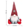 Holiday Gnome Handgjorda Svenska Tomte Jul Elf Decoration Table Ornament Tack Giving Day Presenter XBJK2109