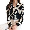 Women Spring Blouses Vintage Solid Ruffles Blouse Long Sleeve Shirt Office Lady Female Tops