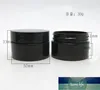 24 x 30g DIY Mini Portable Amber Jar Pot Box Maquillage 30cc 30ml Box Black Cap Container Plastic Jar LZ0787 Conception d'experts de prix d'usine Qualité Dernier style Original