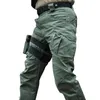 City Military Tactical Pants Men SWAT Combat Army Trousers Many Pockets Waterproof Wear Resistant Casual Cargo 5XL 210715