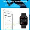 P22 Smart Watch Waterdicht Vrouwen Klok Fitness Tracker Armband Hartslagmeter Slaap Oproep/Bericht Herinnering Sport Mannen Bluetooth Smartwatch voor Android IOS Telefoon