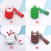 brinquedos de arco -íris sólidos mini bolhas saco saco sensorial borracha silicone silicone key ring bubble quebra