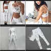 Outfits Partment Womens Tougssit Sexy Halter бюстгальтер спортивные головки бегущий тренажерный зал Фитнес йога набор спортивная одежда спортивная спортивная Suit1 Akry BLT6i