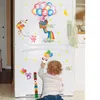 Hot Air Balloon Wall Sticker Heminredning Sovrum Väggdekal för Barn Rum Dekal Baby Hus Nursery Väggmålning Poster DIY SK7020 210420