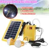 12V DC Solpaneler Belysning Laddningsgenerator Hem Utomhus Energy Powered System