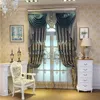 Rideaux rideaux européens et américains de haute qualité personnalisé Villa brodé salon rideaux pour chambre cuisine luxueux Voile