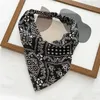 Аксессуары для волос Женщина Boho Parted Flroal Carrf Girls Satin Bandanas Headwear Эластичная головка для волос Hijab Headdress