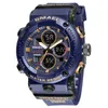 SMAEL Sport Watch Men Waterproof Wristwatch Alarm 8038 Men's Clock Digital Military Army Quartz Watches Male Relogio Masculino X0524