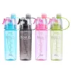 Drinking and Misting Sports Water Bottle Drinking and Spraying Misting Bottle Sports Working Out Cycling Fitness Camping Water Y0915