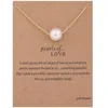 Romantische liefde parel ketting collarbone korte ketting