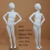 Barn mannequins modeller barn manikin storlekar fulla kropp vit mannequin barn baby söt mannequis för kläder display