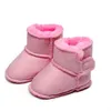 Nyfödda pojkar flickor varma snöstövlar designer stövlar vinter baby skor småbarn spädbarn först vandrare2030137