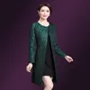 Damen Trenchcoats Damen Frühling Herbst Damen Windjacken Mode Elegant Einreihig Hochzeit Langer Mantel Plus Größe 4XL Slim Fit