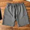 K016 mode sommar män shorts joggers byxor för män par byxor mens solid svart grå grön bomull plus storlek m-2xl