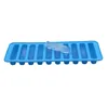 Silicone Ice Cream Tools Popsicle Cube Tray Freeze Mould Pudding Jelly Chocolate Cookies Mold Kitchen Tool 4 Colors