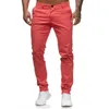 Męskie spodnie Fashion Sports Casual Solid Color Jogging Spodnie Lekkie Prace Wędrówkowe Spodnie dresowe Pantalones Hombre