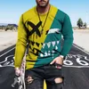 9 stilar leende ansikte sweatshirts mode grafiska mens långa ärmar gotiska pojkar hiphop streetwear toppar höst utskrift sweatshirt grossist