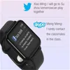 B57 Smart Watch Waterproof Fitness Tracker Sport for IOS High-tech Smartwatch Heart Rate Monitor Blood Pressure Functions
