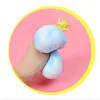 Odstraszanie Zabawki Anti-Stres Fidget Squish Toy Soft Ananas Ball Kids Dorośli Decompression Sensory Zabawki Figget Zabawki Y1210