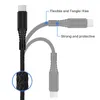 3A Type C Nylon Braided iphone Cables Charging Sync Data Durable Quick Charge Charger Cord for Android Smart Phone