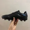 2021 erkek futbol ayakkabı tiempo efsane ix elit fg açık cleats deri futbol botları beyaz / siyah / parlak kızıl / pembe scarpe da calcio eğitmenler firma zemin