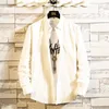 M￤ns casual skjortor lomemol multicolor classic Pure Color corduroy mens allm￤n skjorta japansk mode l￥ng￤rmad