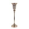 nouveau modèle Métal Bougeoirs Fleurs décoration Vase Chandelier Route Plomb Candélabre Centres De Table Mariage porps Décoration De Noël