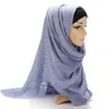 90 * 180cm 무슬림 여성 헤드 스카프 소프트 코튼 숄, Hijab Scarf Foulard Femme Musulman 이슬람 아랍 랩 헤드 스카프