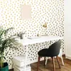 130pcs dot skandinavisk klistermärke baby plantskola barn rum handmålade polka dots vägg dekal klassrum vinyl dekor