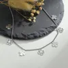 Kettingen roestvrijstalen ketting klaver hanger verklaring voor vrouwen sieraden