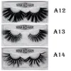 Long 25mm False Eyelashes 100% Handmade Lashes Thick Natural Dramatic Volume Eye Extension For Make Up