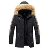 Varsanol Long Parkas Jacket Men Cotton Winter Fashion Mens Parka Coat Thick Casual Outdoor Warm Outerwear Oversize Clothes 210601