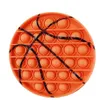 野球サッカーバレーボールのバスケットボールプッシュフィジットのおもちゃ子供用ディンプルギャックキッズアンチスリスバブル減圧玩具