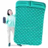 Air Camping Mats Надувная подушка влагостойкий открытый пеший туризм Picnic Tent Plide Pad дома отдых двойной спальный мешок матрас 220104