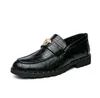 Crocodile Shoes Black Business Oxford Leather Suit Men Italian Formal Dress Sapato Social Masculino Mariage