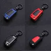 ABS Carbon fiber Silicone Car Key Cover Protector Case For Audi A3 A4 A5 C5 C6 8L 8P B6 B7 B8 C6 RS3 Q3 Q7 TT 8L 8V S3 keychain2466238