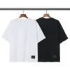 Designer T-shirt We11Done Mode Casual Stijl Mens Womens Couples Korte Mouw Ronde hals Katoen Tee Losse maat TIDE MERK