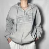 Filt hoodies kvinnor anime hajuku y2k topp vintage kläder för tonåringar goth estetic grunge streetwear hooded sweater t0a3580h 210712